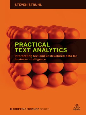 cover image of Practical Text Analytics